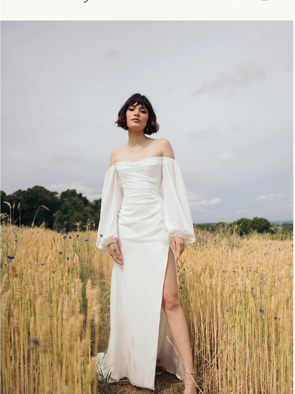 Jenny Yoo "Hope" Wedding Gown – Size 12 (never worn) - Picture 3 of 5
